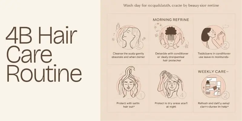 4B Hair Care Routine For Moisture Shrinkage And Breakage Prevention