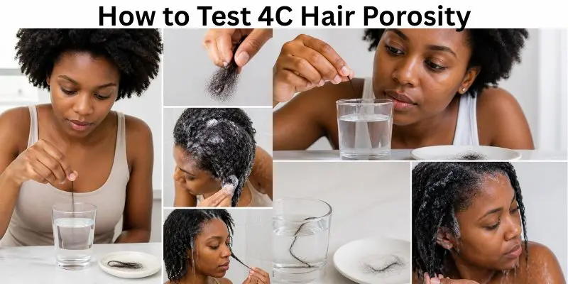 How To Test 4C Hair Porosity