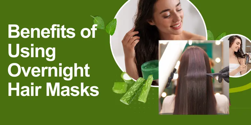 DIY overnight hair masks