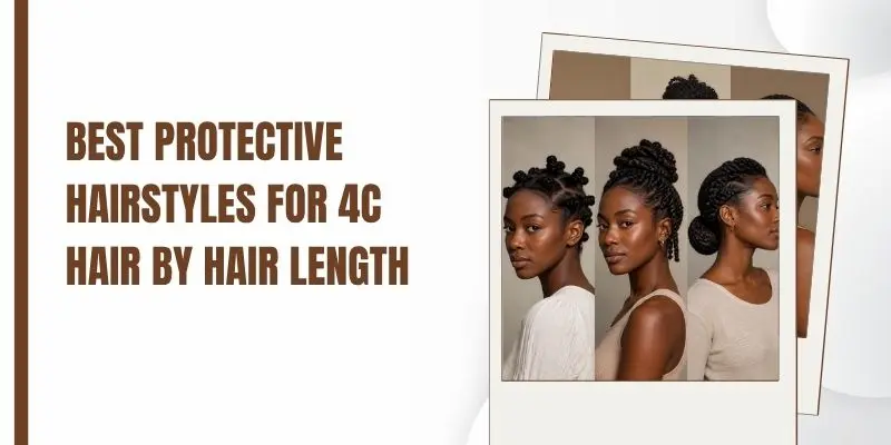 Best Protective Hairstyles For 4C Hair By Hair Length Protective Hairstyles For Short Medium And Long 4C Hair