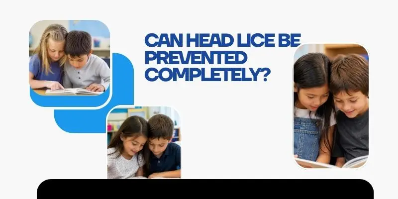 Children Sitting Closely Together Showing How Head Lice Spread Through Hair-To-Hair Contact