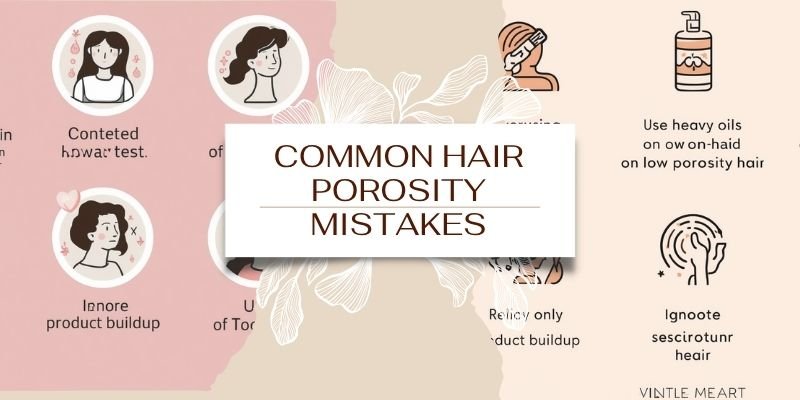 Common Hair Porosity Mistakes Including Overusing Protein, Heavy Oils, Buildup, And Heat Damage