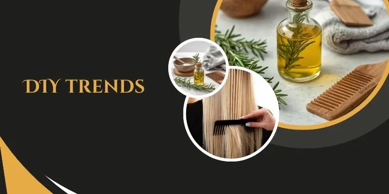 Rosemary Infused Olive Oil For Hair Shown As A Diy Scalp Care Blend