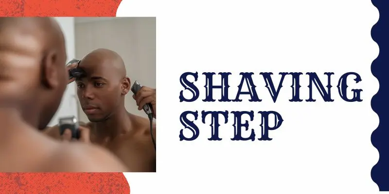 Trimming Head Hair With Clippers Before Shaving