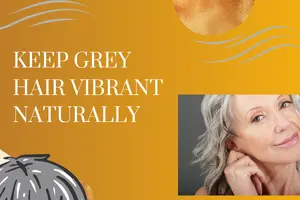 How to Keep Grey Hair Vibrant Naturally- A Guide to,Healthy Shiny Silver Strands