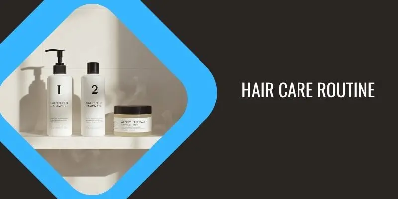 How To Build The Right Hair Care Routine Step-By-Step Hair Care Routine Showing Shampoo Conditioner And Mask Application Order