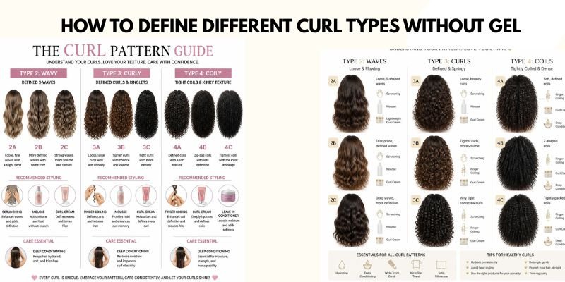 How To Define Different Curl Types Without Gel 1 How To Define Different Curl Types Naturally