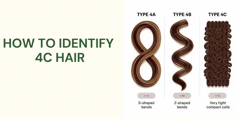Comparison Of Type 4A, Type 4B And Type 4C Hair Patterns