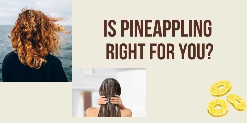 Is Pineappling Right For You 1 Curly-Haired Woman Considering The Pineapple Method For Sleeping Curls That Works