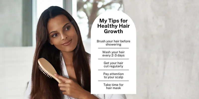 My Tips For Healthy Hair Growth 1 Foods For Healthy Hair Growth