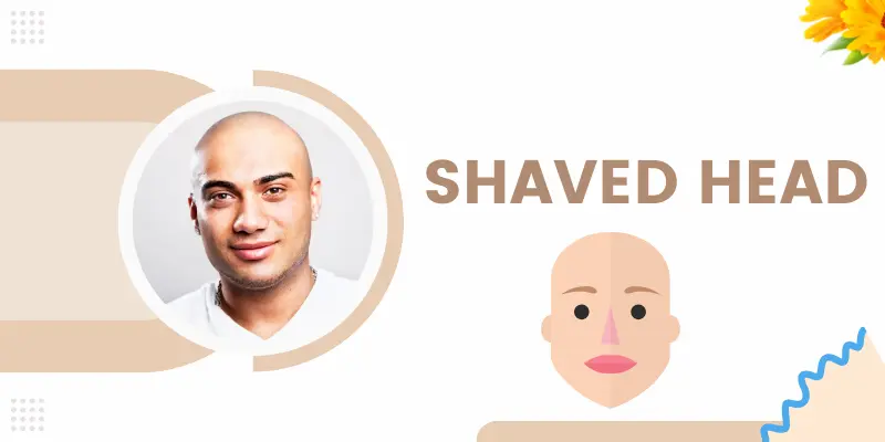 Shaved Head Low-Effort Hairstyles For Men