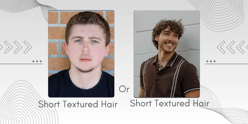 Short Textured Hair Low-Effort Hairstyles For Men