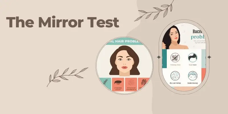 Mirror Test For Hair Health: Identifying Brittle Hair, Thinning Crown, Dry Scalp, And Sudden Shedding Symptoms