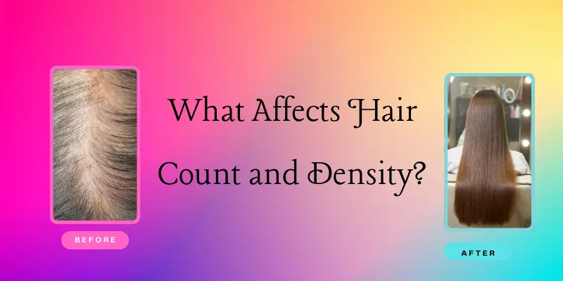 What Affects Hair Count And Density Hair Density