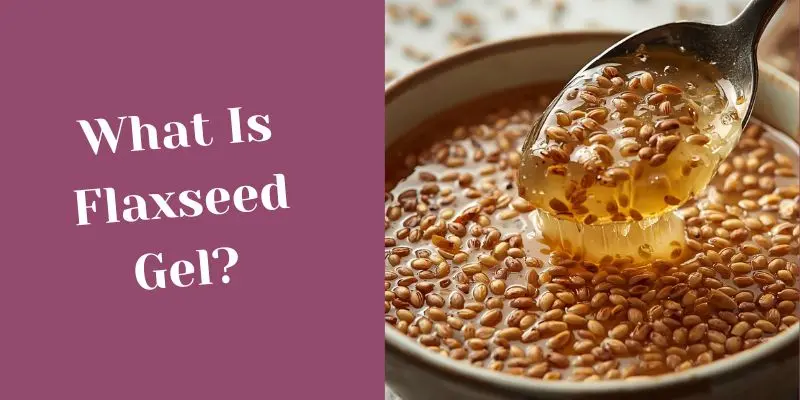 Homemade Flaxseed Gel Texture In Bowl For Hair Care
