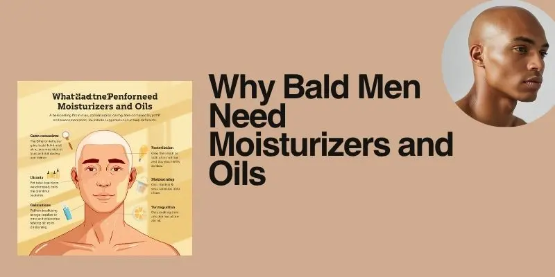 Why Bald Men Need Moisturizers And Oils Smooth And Healthy Bald Scalp